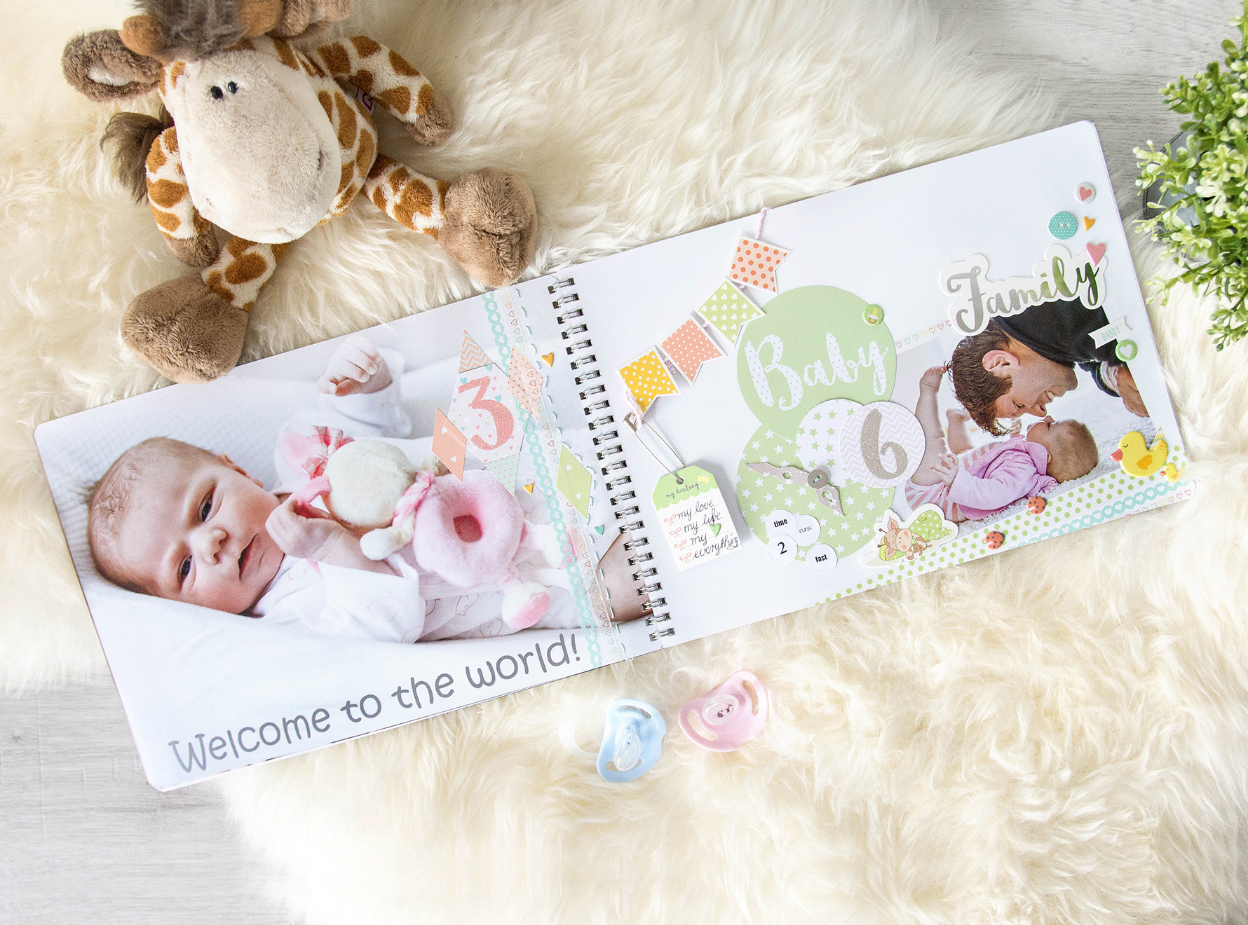 Babyalbum zum Selbstgestalten: Kreative Erinnerungen fürs Leben schaffen